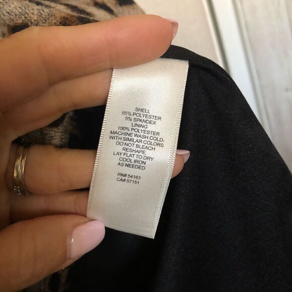 Eliza J Leopard Cowl-Neck Puff Sleeve Dress - Picture 9 of 9